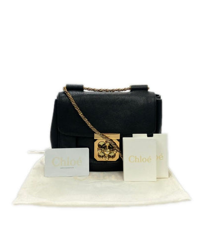Chloe ショルダーバッグ チェーン 斜め掛け エルシー レザー レディース クロエ