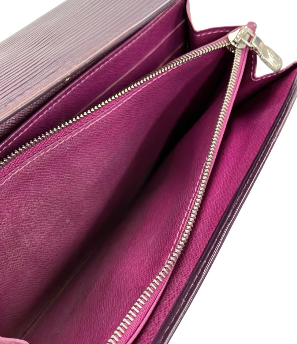 LOUIS VUITTON 長財布 レザー エピ ポルトフォイユ サラ M6374K レディース レディース ルイ・ヴィトン
