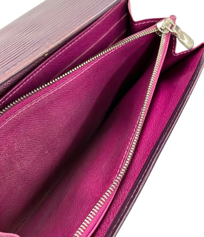 LOUIS VUITTON 長財布 レザー エピ ポルトフォイユ サラ M6374K レディース レディース ルイ・ヴィトン