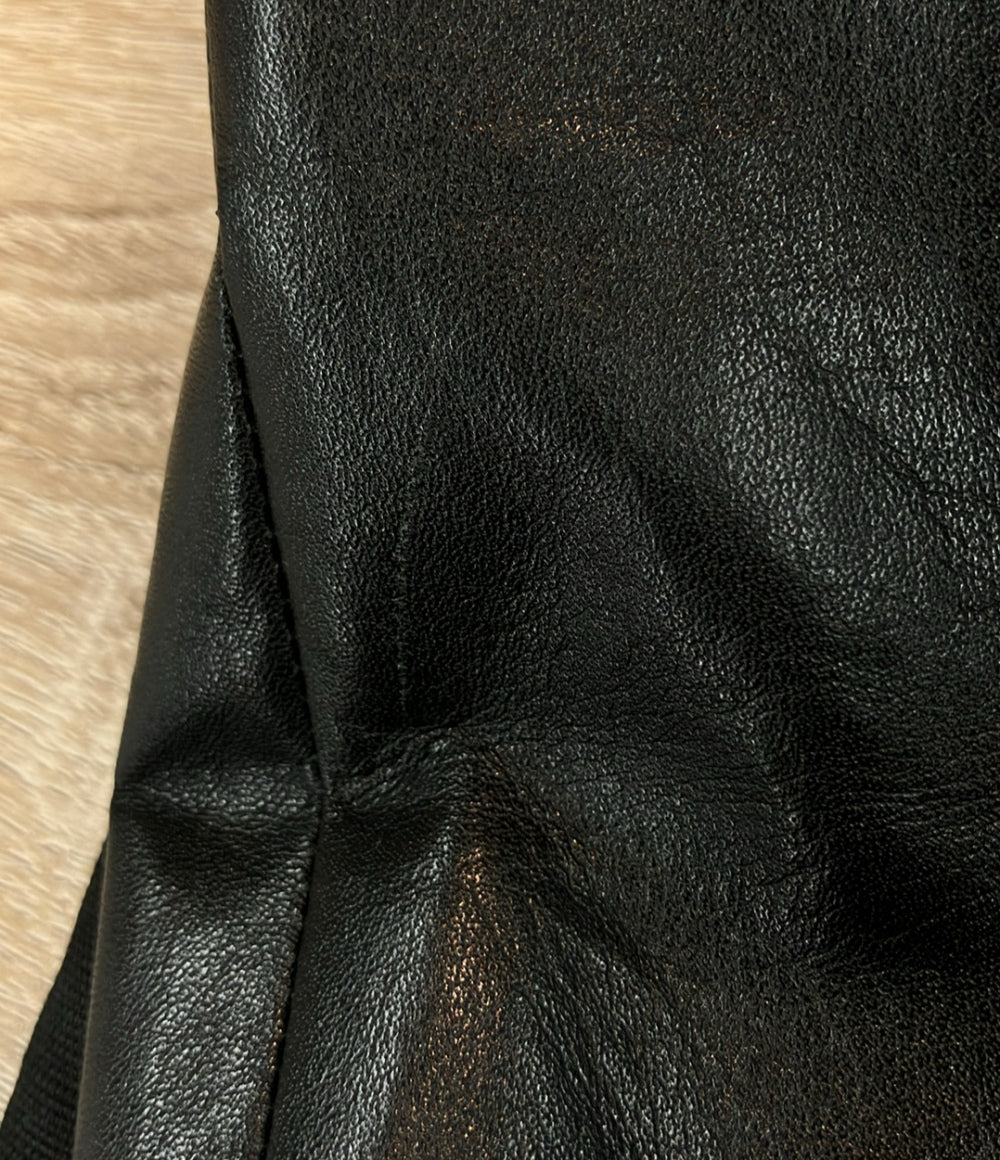 ISSEY MIYAKE テーラードジャケット 素材切替 牛革 ME51LD055 メンズ SIZE 1 (S) イッセイミヤケ