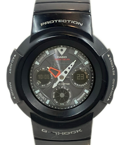 CASIO 腕時計 G-SHOCK ソーラー ブラック AWG-500J レディース メンズ カシオ