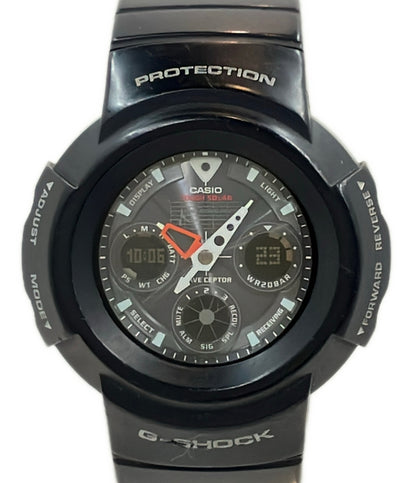CASIO 腕時計 G-SHOCK ソーラー ブラック AWG-500J レディース メンズ カシオ