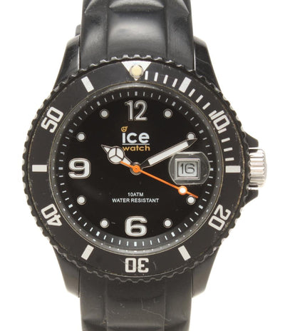 ice watch 腕時計 クオーツ ブラック レディース メンズ アイスウォッチ