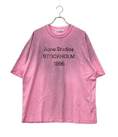 Acne Studios 半袖Tシャツ スプレーヴィンテージ 加工 ロゴ FN-UX-TSH1000013 メンズ SIZE M アクネ ストゥディオズ