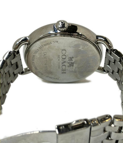 コーチ 腕時計 クオーツ レッド CA.97.7.14.1035 レディース COACH