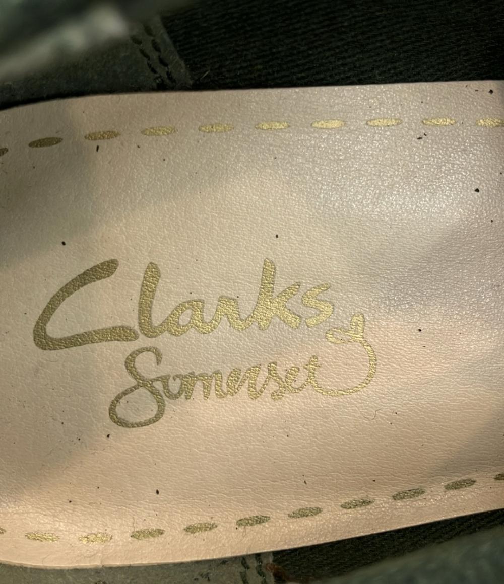 訳あり クラークス ローファー スエード レディース SIZE 23.0 (M) Clarks