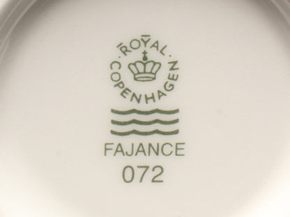 美品 Royal Copenhagen カップ＆ソーサー 2客セット ペア ニューシグネチャー ブルー ロイヤルコペンハーゲン