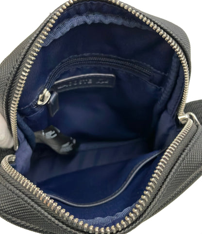 美品 LACOSTE ショルダーバッグ 斜め掛け メンズ ラコステ
