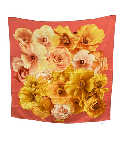 Salvatore Ferragamo スカーフ シルク100% 花 レディース サルヴァトーレフェラガモ