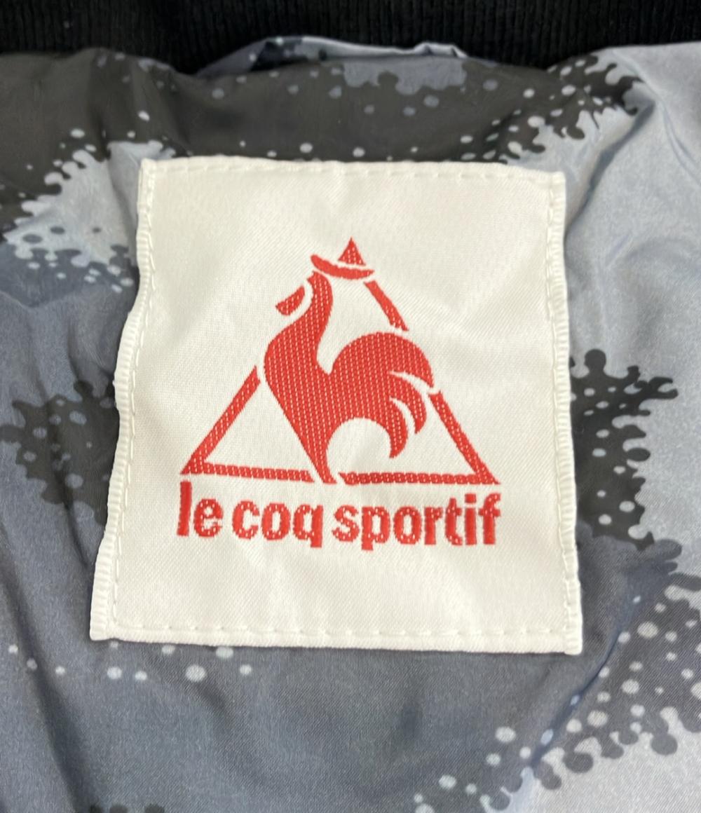 美品 ルコックスポルティフ ダウンジャケット カモフラ柄 メンズ SIZE S le coq sportif