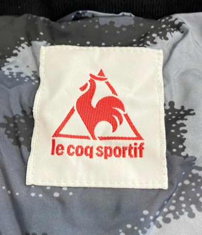 美品 ルコックスポルティフ ダウンジャケット カモフラ柄 メンズ SIZE S le coq sportif