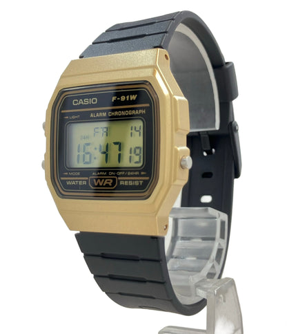 美品 CASIO 腕時計 クオーツ F-91W ユニセックス カシオ