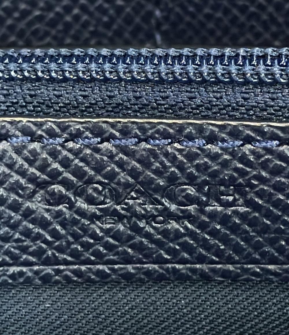 訳あり コーチ ラウンドファスナー長財布 レディース COACH