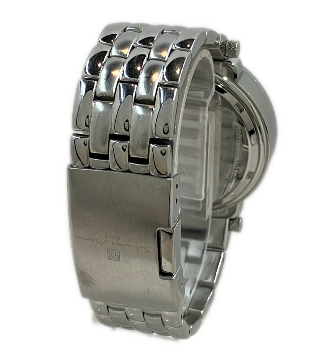 Salvatore Marra 腕時計 クオーツ ブラック SM-9028SS メンズ サルバトーレマーラ