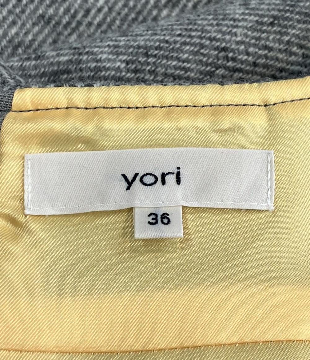 美品 ヨリ ウールワンピース レディース SIZE 36 (XS) Yori