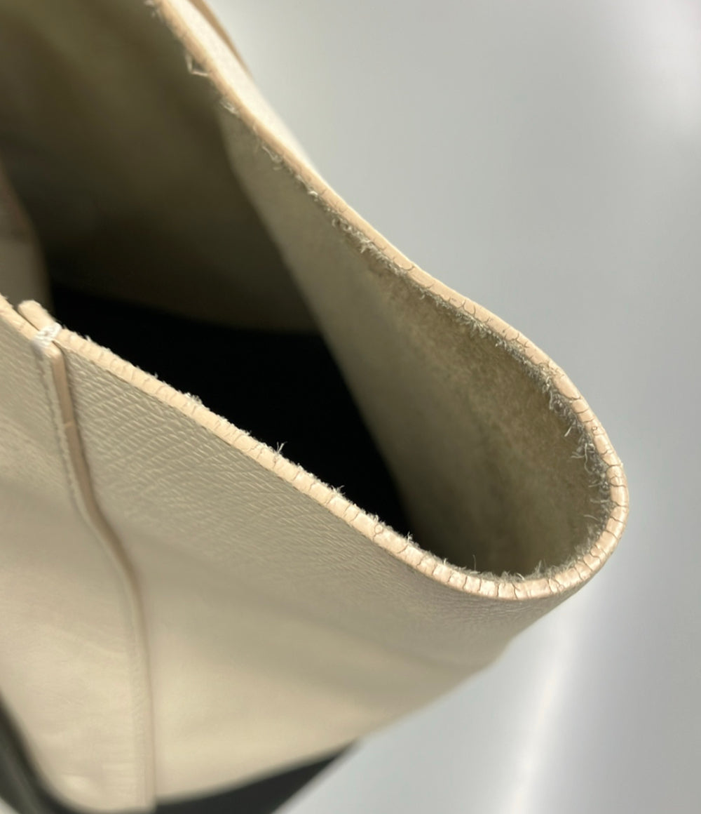 CELINE トートバッグ レザー ホリゾンタル カバ レディース セリーヌ