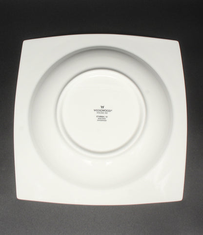 美品 WEDGWOOD スクエアボウル パスタプレート 皿 23cm エスリアル ETHEREAL ウエッジウッド