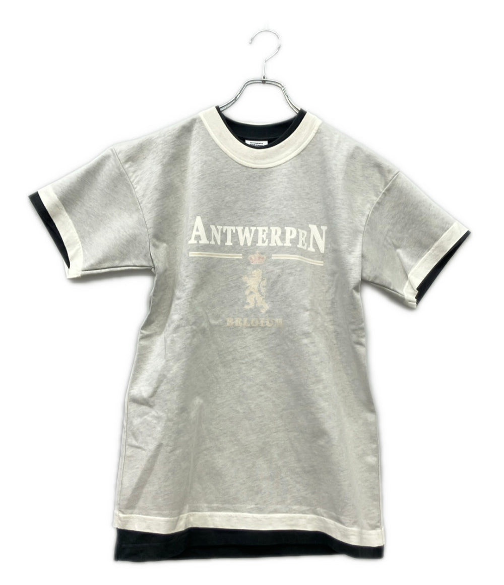 VETEMENTS × Hanes 半袖 アントウェルペン レイヤード Tシャツ メンズ SIZE M ヴェトモン × ヘインズ