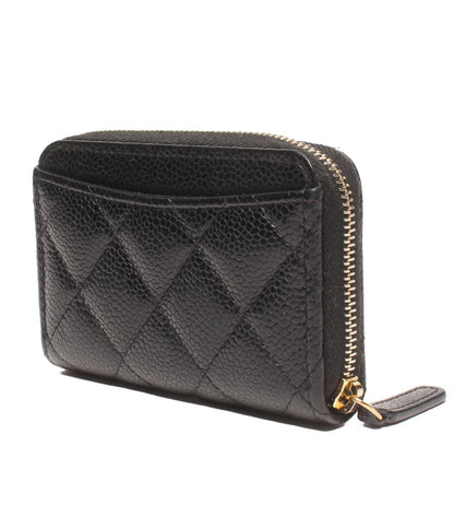 CHANEL コインケース ゴールド金具 クラシック ジップ コインパース マトラッセ レディース シャネル