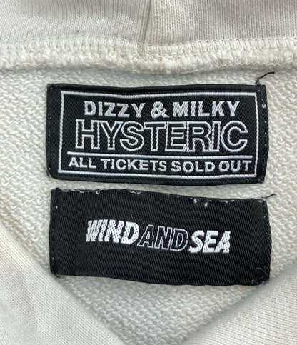 WIND AND SEA HYSTERIC GLAMOUR フーディーパーカー メンズ SIZE XS ウィンダンシー ヒステリックグラマー