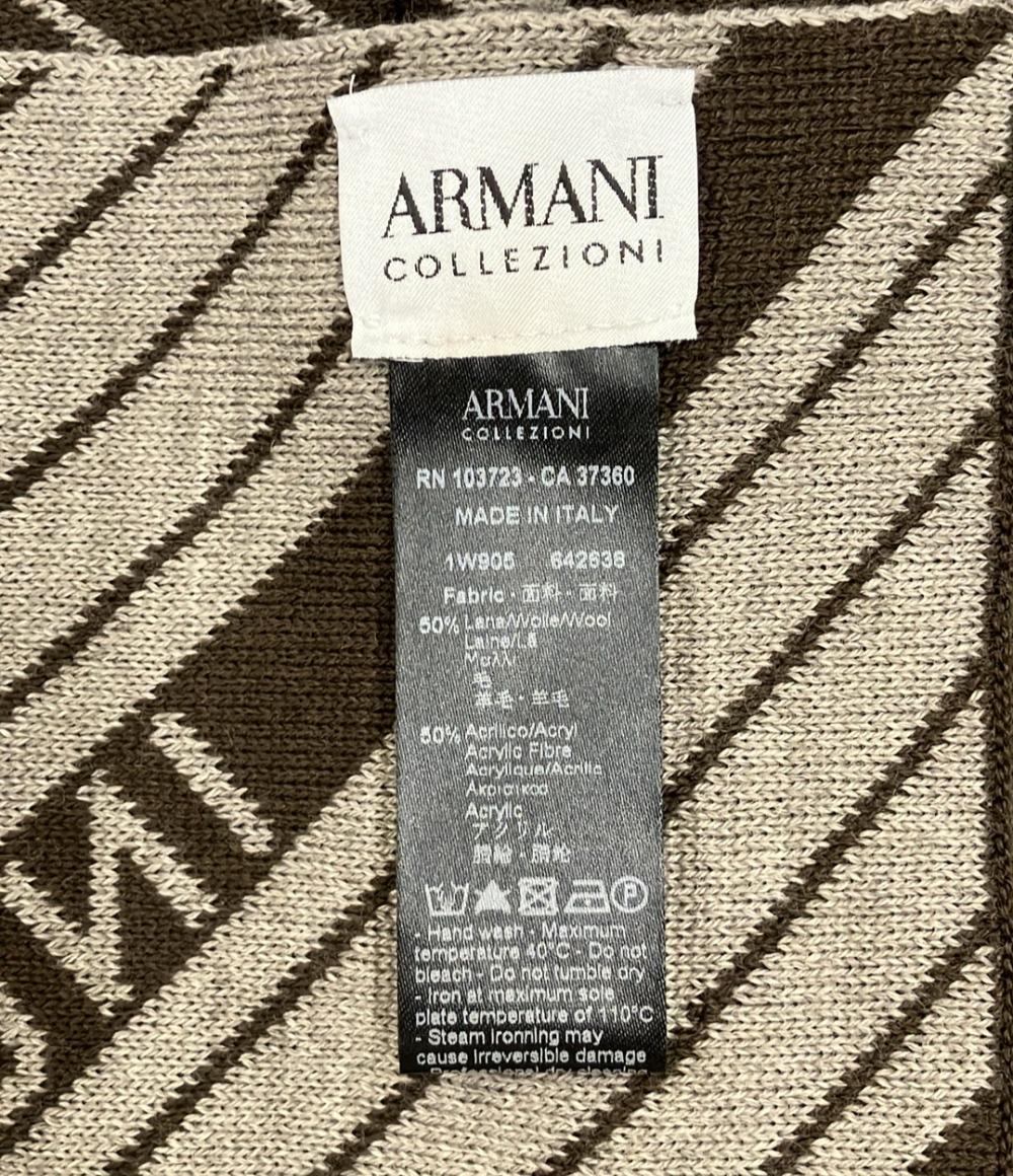 美品 アルマーニコレッツォーニ マフラー メンズ ARMANI COLLEZIONI