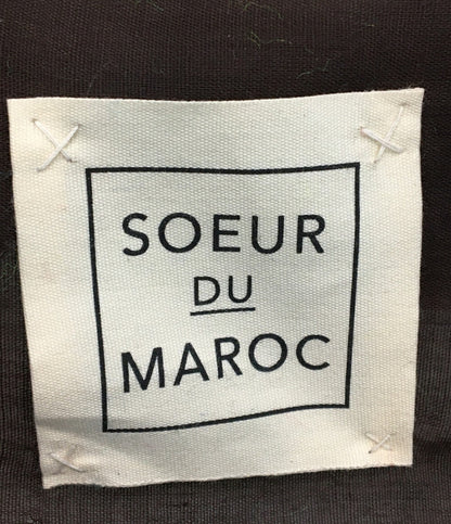 トートバッグ かごバッグ ポンポン      レディース   SOEUR DU MAROC