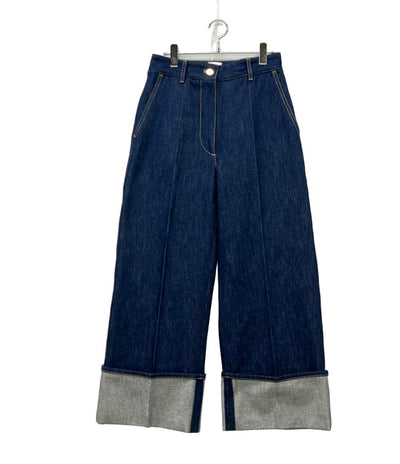 PATOU デニムパンツ アイコニック タグ付き DENIM ICONIC TROUSERS TR0030008602D レディース SIZE 36 (M) パトゥ