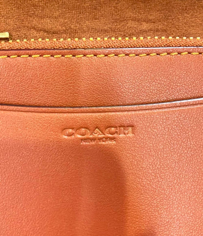 美品 コーチ 二つ折り財布 シグネチャー レディース COACH