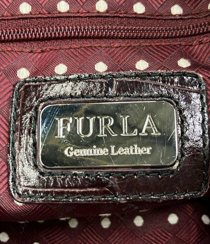 FURLA トートバッグ クロコ型押し レディース フルラ