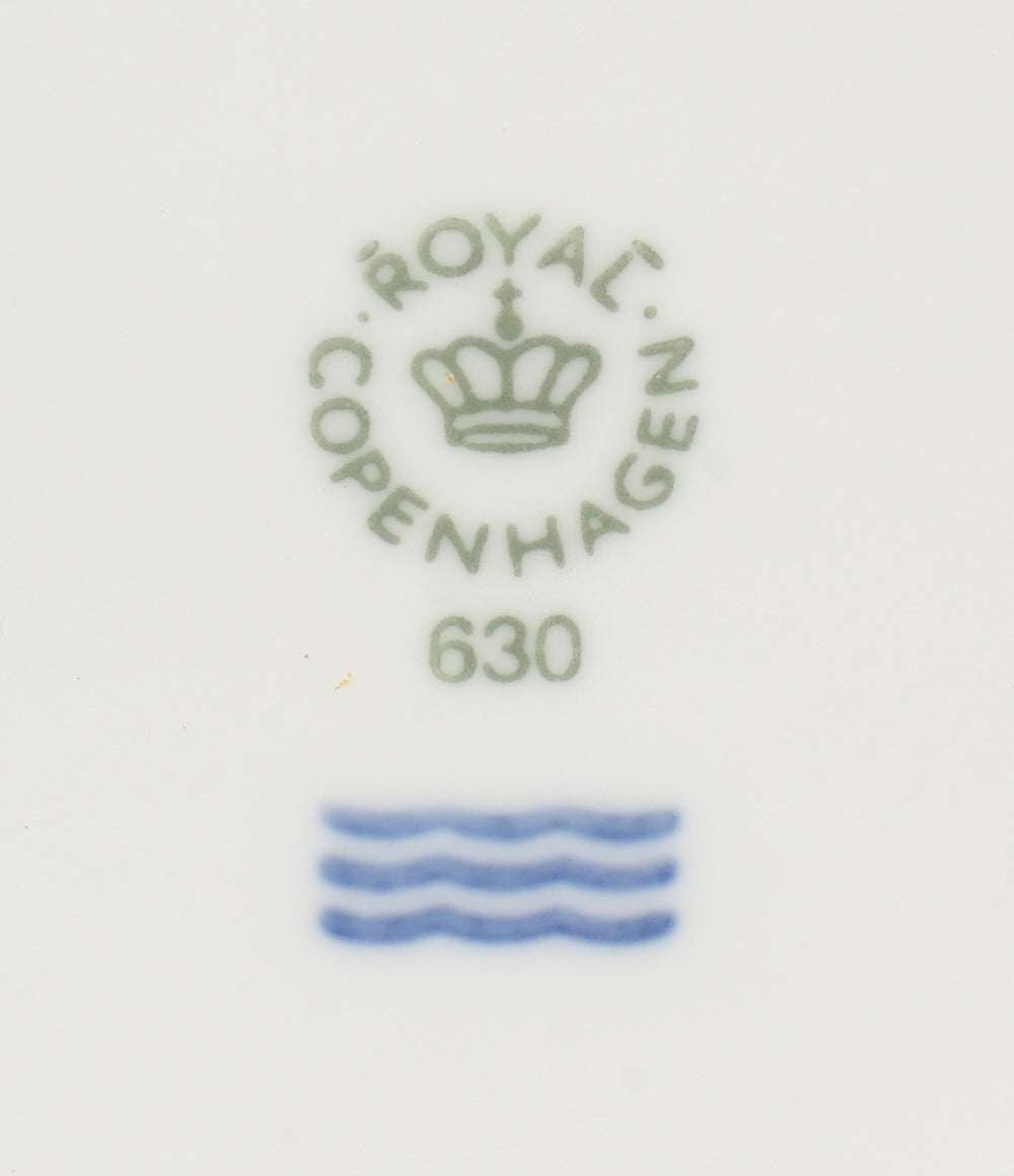 美品 Royal Copenhagen プレート 大皿 30cm ホワイトフルーテッド ロイヤルコペンハーゲン