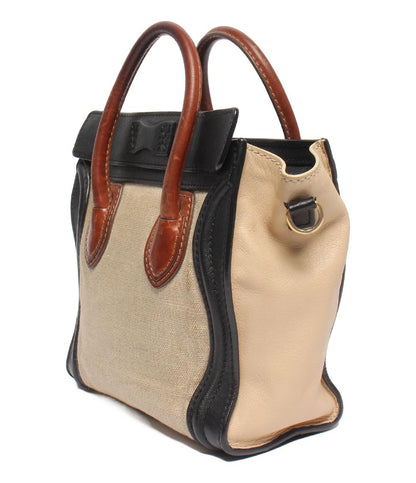 CELINE ハンドバッグ ショルダーバッグ 斜め掛け ラゲージ ナノショッパー レディース セリーヌ