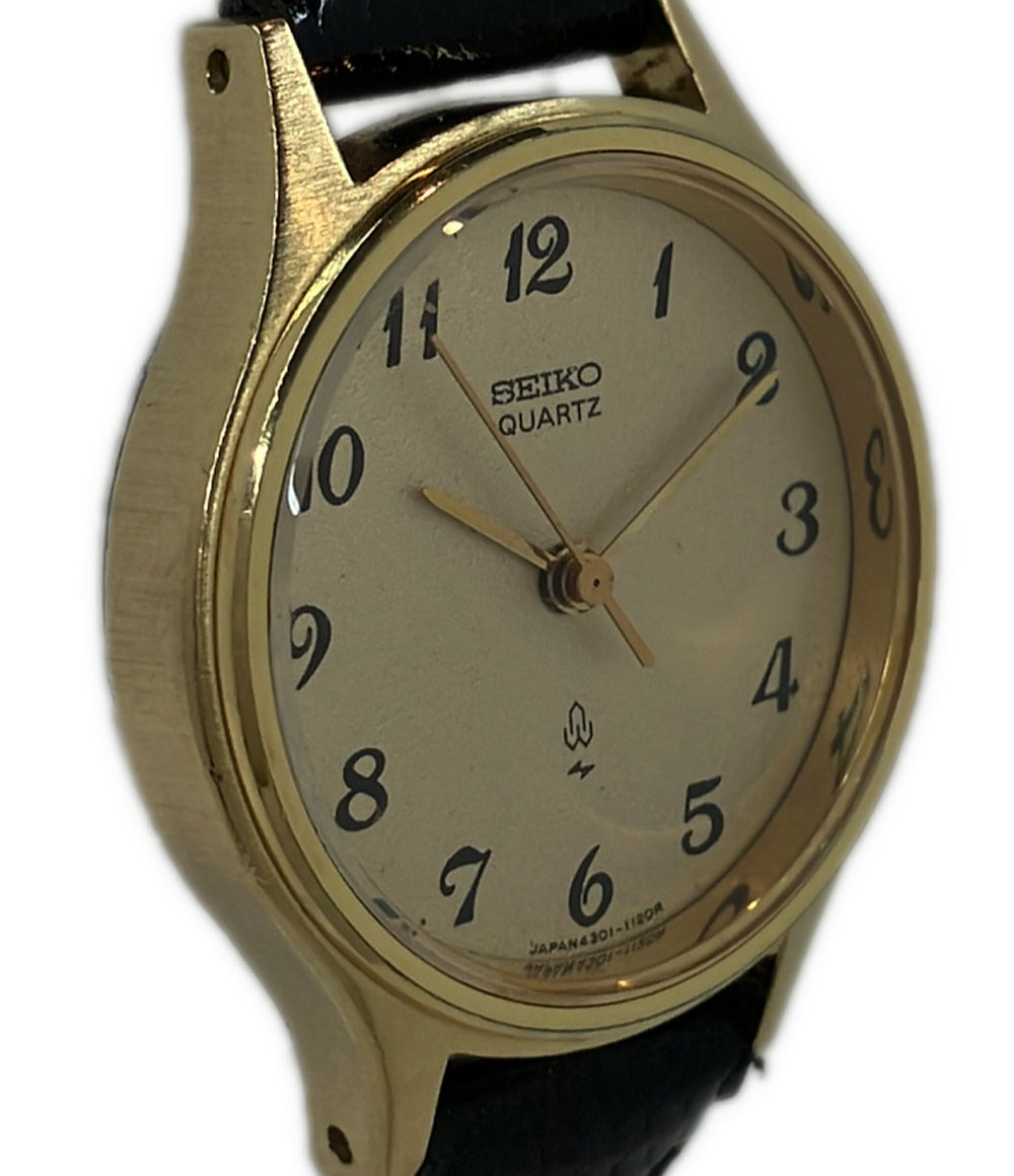 SEIKO 腕時計 クオーツ ゴールド 4301-0030 レディース セイコー