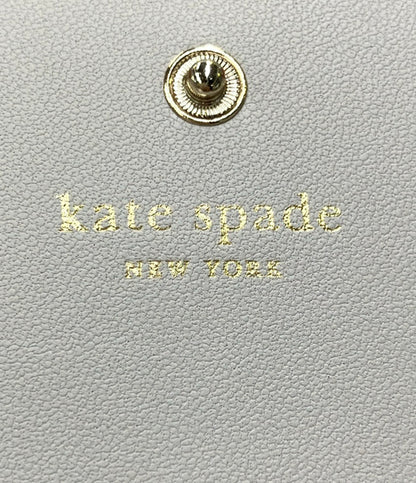Kate Spade 二つ折り財布 牛革 ペブルレザー レディース ケイトスペード