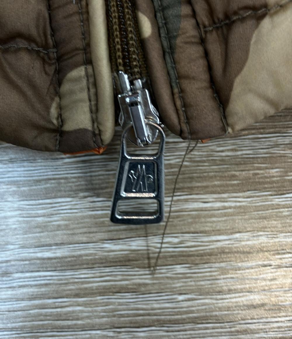 MONCLER ダウンベストPATRICK GILET カモフラ 迷彩 インポート メンズ SIZE 2 (M) モンクレール