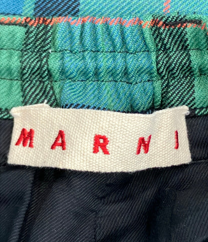 MARNI チェック柄 パンツ PUMU0156U3 UTW972 メンズ SIZE 46 マルニ