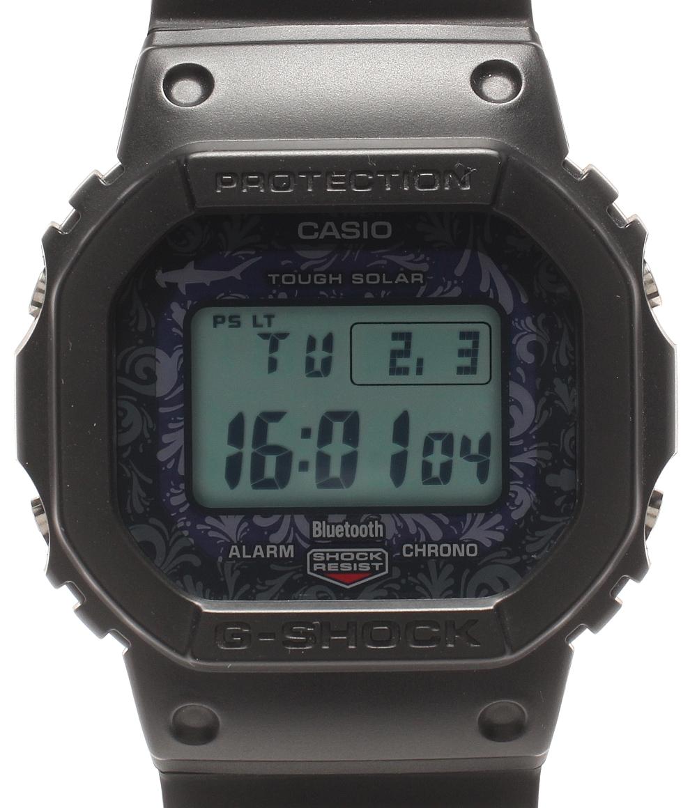 美品 CASIO 腕時計 チャールズ・ダーウィン財団コラボ Bluetooth G-SHOCK ソーラー GW-B5600CD-1A2JR メンズ カシオ