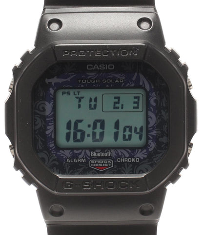 美品 CASIO 腕時計 チャールズ・ダーウィン財団コラボ Bluetooth G-SHOCK ソーラー GW-B5600CD-1A2JR メンズ カシオ