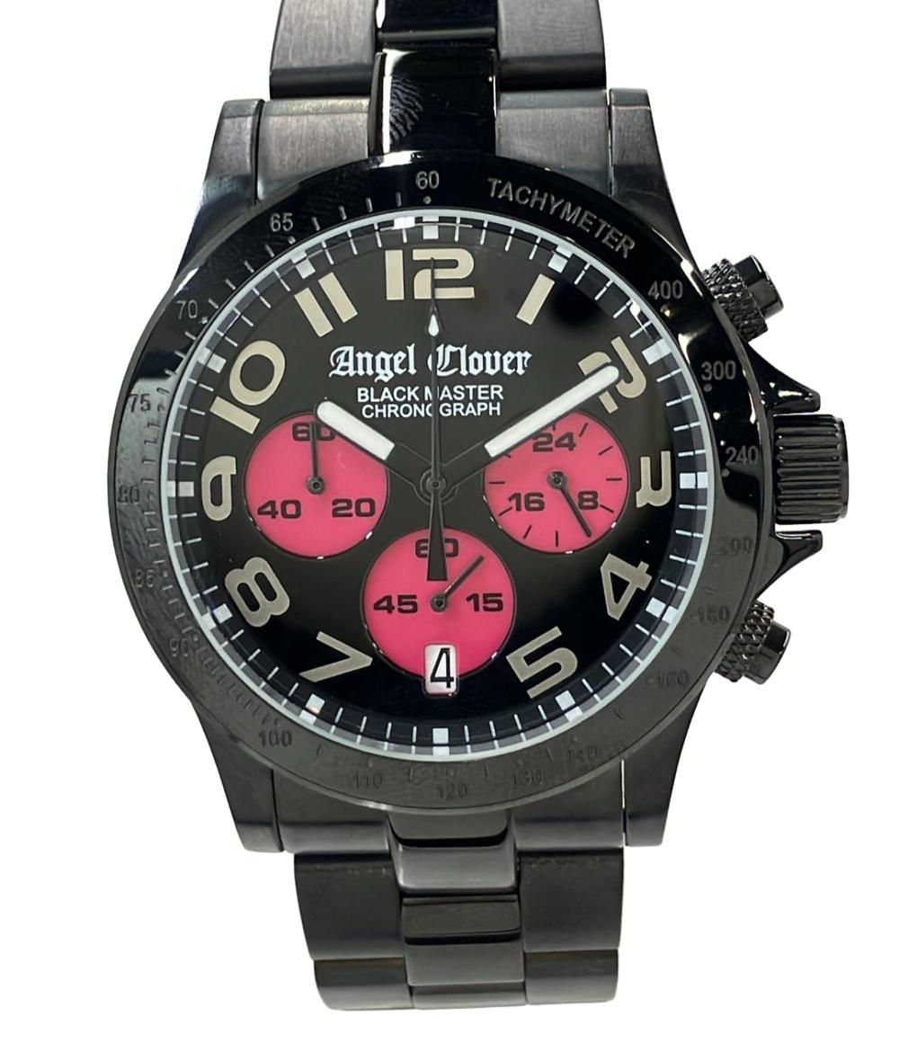 Angel Clover 腕時計 クオーツ ブラック BM41 メンズ エンジェルクローバー