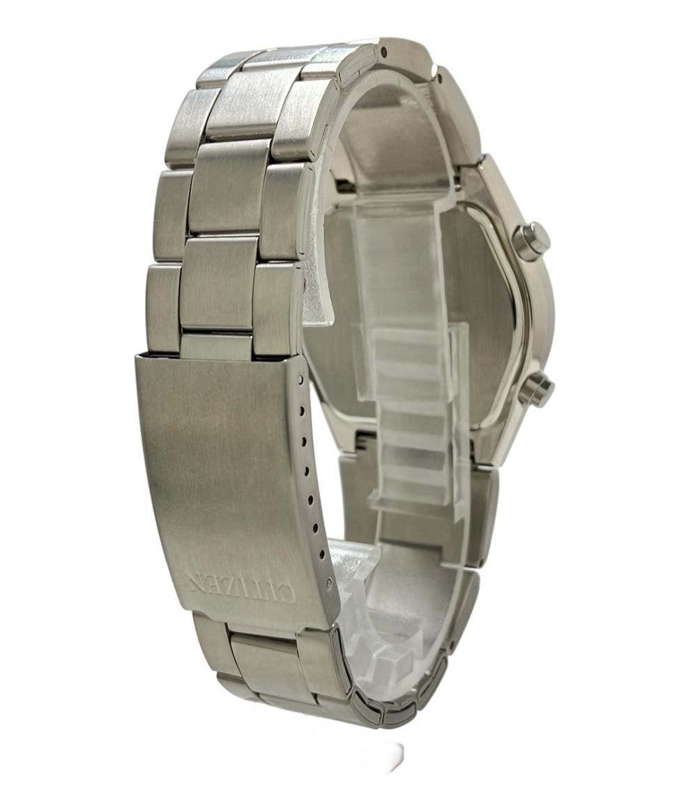 CITIZEN 腕時計 インディペンデント クオーツ ブルー シチズン CITIZEN