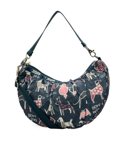 美品 LeSportsac ショルダーバッグ 2WAY 肩掛け 斜め掛け ポリエステル レディース レスポートサック