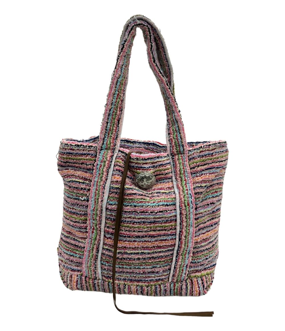 シエスタポー ハンドバッグ 紐付き タオル地 レディース Sieste Peau