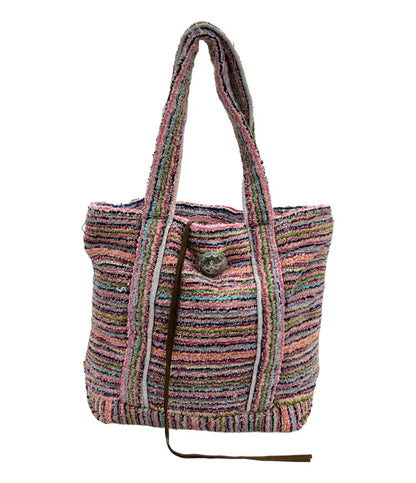 シエスタポー ハンドバッグ 紐付き タオル地 レディース Sieste Peau