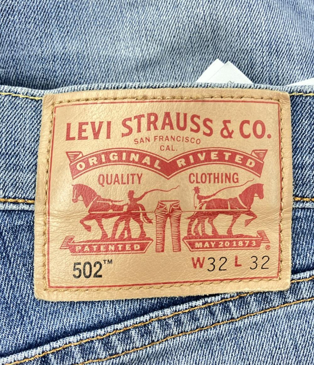 リーバイス ストレッチダメージデニムパンツ ダメージジーンズ 502 メンズ SIZE W32 L32 Levi's