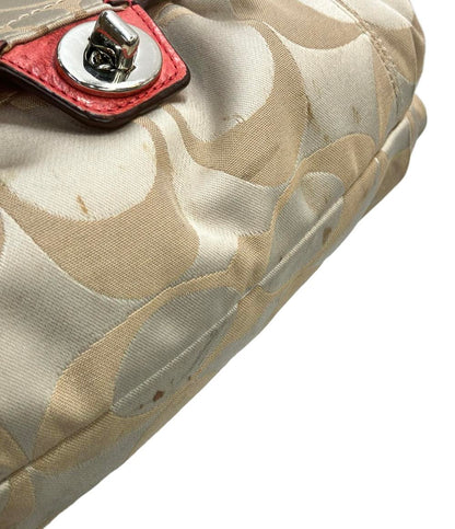 コーチ 2wayハンドバッグ ショルダーバッグ 斜め掛け シグネチャー F18349 レディース COACH