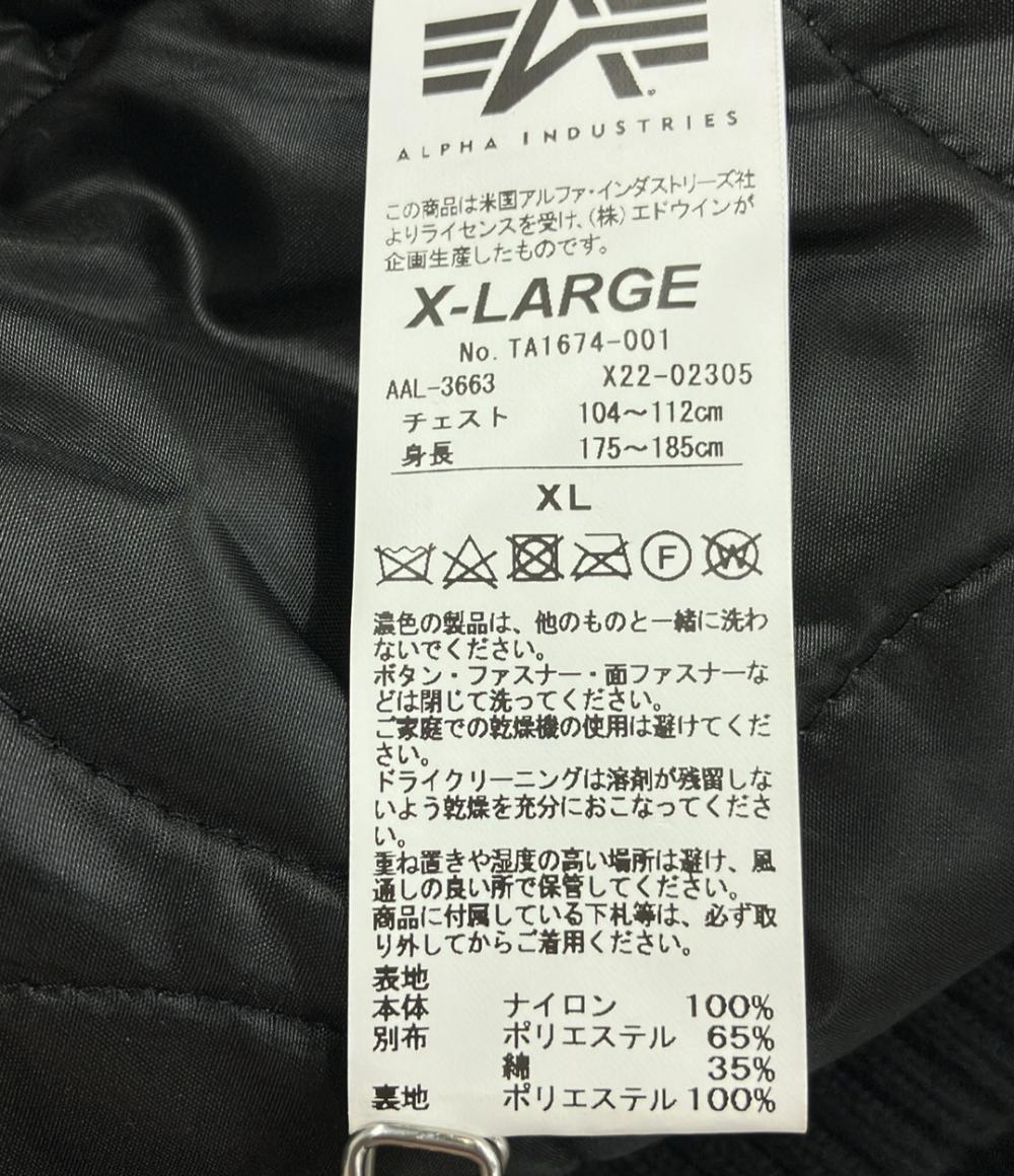 アルファ フライトジャケット メンズ SIZE XL ALPHA