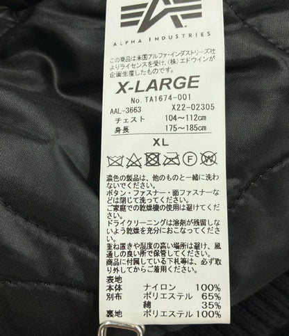 アルファ フライトジャケット メンズ SIZE XL ALPHA