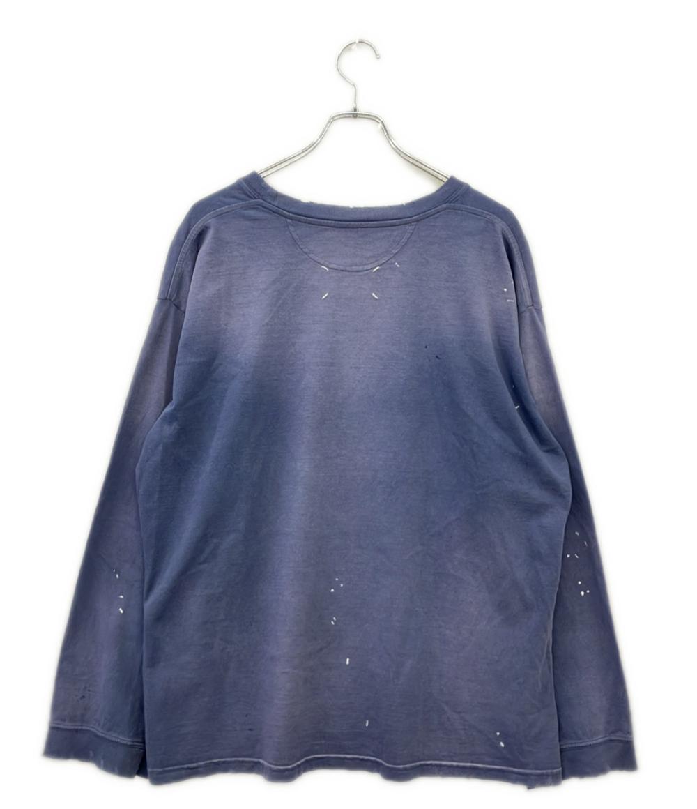 Maison Margiela 長袖Tシャツ ヴィンテージ ダメージ加工 S50GC0696 メンズ SIZE L メゾンマルジェラ