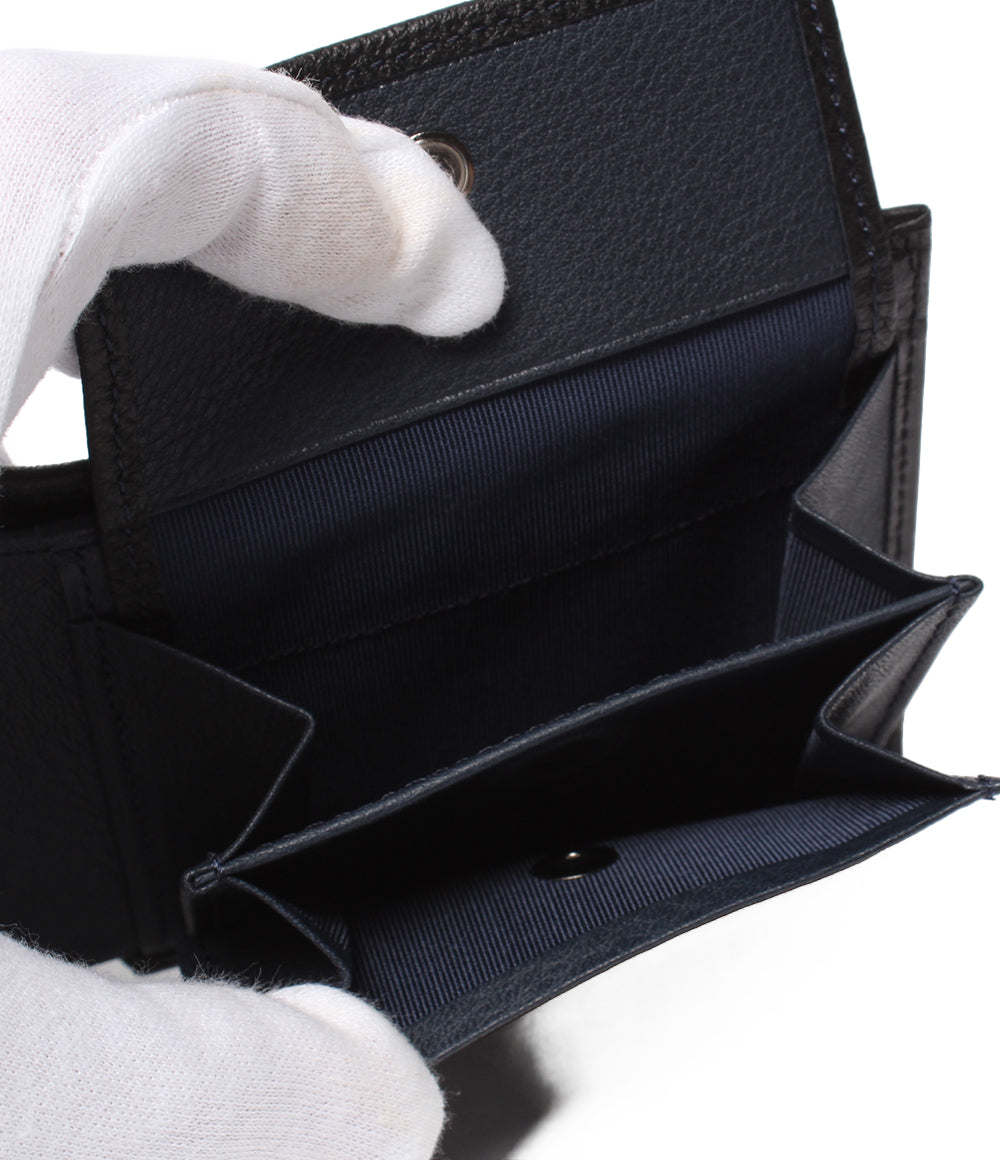 美品 LANVIN collection 二つ折り財布 メンズ ランバン コレクション