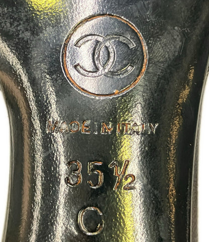 CHANEL アンクルストラップパンプス レディース SIZE 35 1/2 シャネル