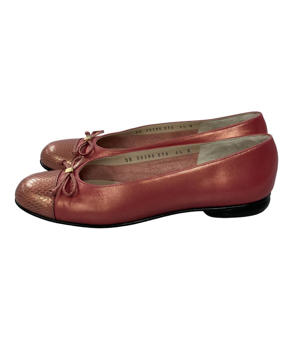 サルヴァトーレフェラガモ ラウンドトゥパンプス レディース SIZE 6 1/2 (L) Salvatore Ferragamo